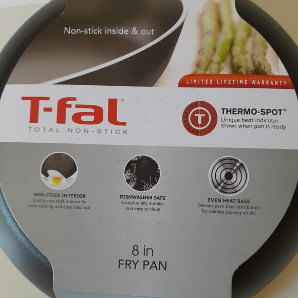 T-fal Total Non-stick Fry Pan, 8" black - Picture 9 of 11